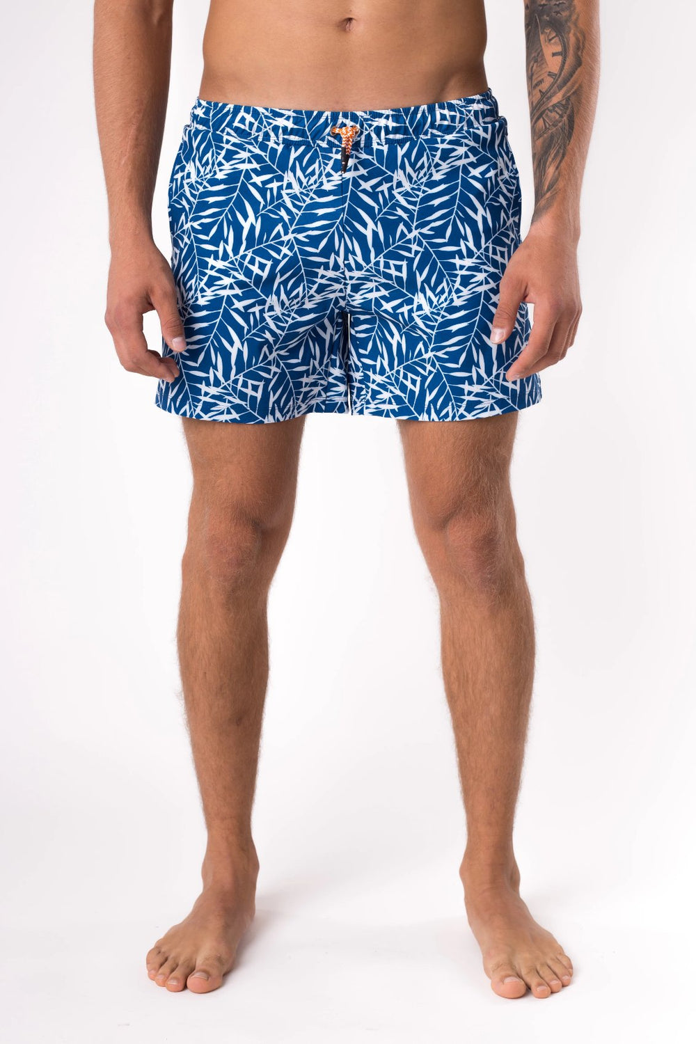 ERIC TRUNK IN COBALT BAMBOO